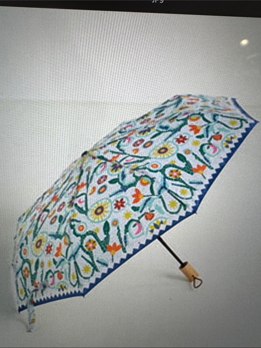 Anthropologie Compact Folding Umbrella - Picture 2 of 7
